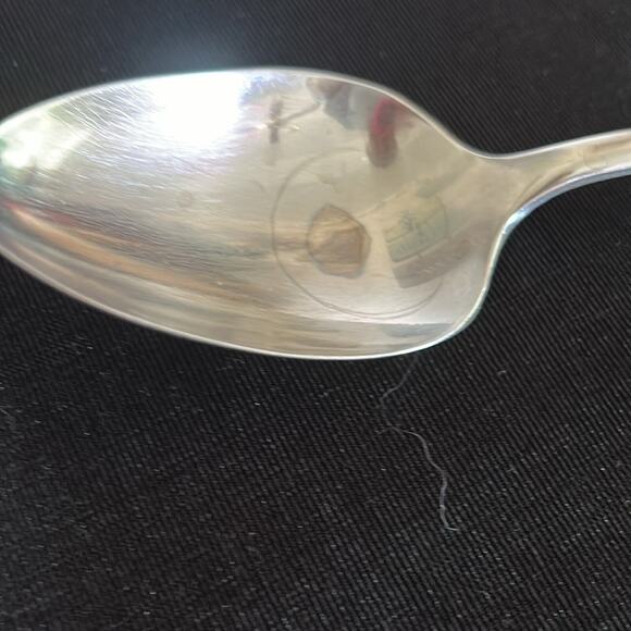 Reed & Barton Etude Server Set 4 piece, meat fork, ladle, 2 Serving spoons. - Picture 3 of 7